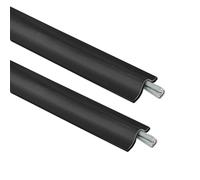 Cache-câbles monobloc, cache-cordons auto-adhésifs pour fils muraux, solution de gestion des câbles découpable, prévient les risques de trébuchement, idéal pour la maison, le bureau, l'usine