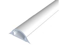 Cache-câbles mural, Kit de goulottes câbles, lot 2, 1 m, blanc, plusieurs tailles(2#)