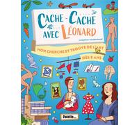 Cache-cache avec Léonard - Mon cherche et trouve dans l'Art - Joséphine Vanderdoodt - Palette - cartonné - Document jeunesse