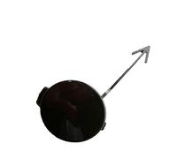 Cache Cache Crochet Remorquage Pare Chocs Avant pour VW pour Golf 6 2009 2010 2012 2011 2013 5K0807241 5K0 807 241(Noir)
