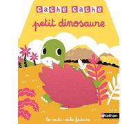 Cache cache petit dinosaure - livre à toucher - dès 6 mois