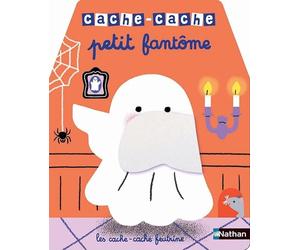 Cache-cache petit fantôme - Livre matière - éveil - Dès 6 mois