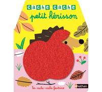 Cache-cache petit hérisson - Livre matière - éveil - Dès 6 mois