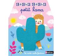 Cache-cache petit lama – Livre matière – éveil – Dès 6 mois – Nathan