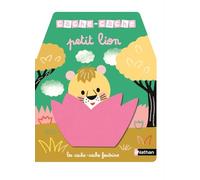 Mélisande Luthringer – Cache-cache Petit Lion – 5 rabats en feutrine – Cartonné dès 6 mois – Nathan