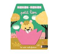 Cache-cache petit lion - Mélisande Luthringer - Nathan - cartonné - Album éveil dès la naissance
