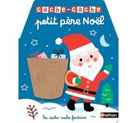 Cache-cache petit père Noël - Livre matière - éveil - Dès 6 mois