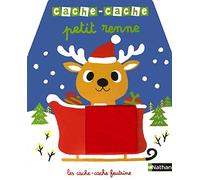 Cache-cache petit renne – Livre matière – éveil – Dès 6 mois – Nathan