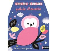 Mélisande Luthringer – Cache-cache petite chouette – Livre d'éveil, flaps en feutrine – Nathan