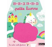 Cache-cache petite licorne - Livre matière - éveil - Dès 6 mois