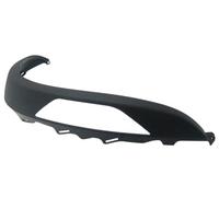 Cache cadre avant gauche compatible avec Piaggio MP3 500 LT Sport Business | compatible avec Piaggio MP3 400 IE LT Sport 2008-2010; compatible avec Piaggio MP3 400 IE LT Touring 2011, en plastique noir