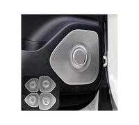 Cache Cadre Haut-Parleur pour Nissan pour Rogue pour X-Trail T33 2022-2023 Cache-Haut-parleurs Portière Anti-Rayures Style Stéréo avec Garniture Audio(F-4door Silver)