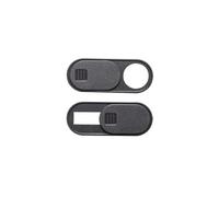 WE Connect – Couvercle webcam (cache caméra) pour PC, tablette et smartphone – Pack de 3 noir