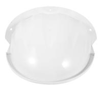 Cache Caméra de Pluie en Plastique Blanc pour Extérieur