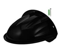 Cache-caméra Protection Pluie et Soleil Noir en Plastique Extérieur