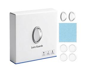 Cache Caméra Voiture - Lot 2 Films Verre Protection | Accessoire Rétroviseur Antipluie Caméra Recul | Autocollant pour Véhicule Camion Camping-Car Hommes Femmes Conducteur Sécurité