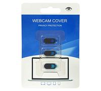 Cache Camera x3 pour Samsung Galaxy S20 FE Smartphone Webcam PC Tablette Lot de 3 (Noir)