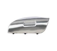 Cache Capot Anneau Remorquage Pare Chocs pour Porsche pour Cayenne 2007 2008 2009 2010 Cache-Crochet Remorquage pour Pare-Chocs Avant Acier Inoxydable Et Plastique(Stainless Steel righ)