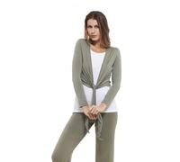 Cache-cÅur manches longues femme Yogaessential Vert M