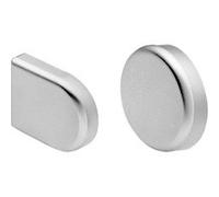 Cache charnière clip pour porte en verre carré rond - BLUM - CAC84412NM Noir G