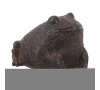 Cache-Clé Extérieur,Coffre-Fort Camouflé en Forme de Grenouille | Sculpture en Résine avec Compartiment Discret pour Rangement de Monnaie, Bijoux, Colliers et Bagues