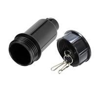 Cache-Clé Tête D’Arroseur - Cachette Réaliste Pour Clés & Argent | Coffre Discret Étanche Pour Jardin, Pelouse, Extérieur | Sécurité Antivol Pour Bijoux, Objets De Valeur & Double De Clé