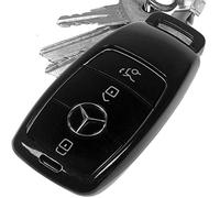 Cache-clefs de Voiture Coque Rigide Couverture Voiture ouverture Rigide Noire pour Mercedes-Benz W213 C238 S213