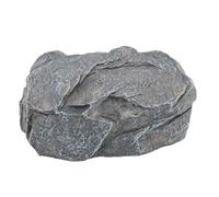 Cache-Clés à l'Extérieur, Cache-Clés pour Cacher Une clé en Fausse Pierre, Accessoires de Maison de Cour, Coffre-Fort Secret Extérieur pour Clés, Rangement Sûr Décoratif pour