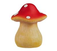 Cache-clés en forme de champignon - Boîte en résine étanche et discrète - Accès facile - Pour jardin, cour, patio, porche, clés cachées, porte-monnaie, petits objets de valeur, sécurité pratique, pour