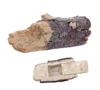 Cache-clés extérieur réaliste en forme de branche d'arbre, cache-clés en résine imperméable, support caché sûr pour l'extérieur du jardin, de la cour, la géocachette, a, caché