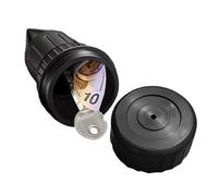 Cache-clés pour clés de rechange | Caisse à monnaie étanche | Rangement pour clés et argent liquide | Pour l'extérieur, jardin, cour, voyage, maison, objets de valeur