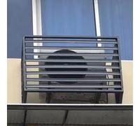 Cache Clim, Cache Climatiseur Exterieur Aluminium, Couvercle Extérieur De Climatiseur En Alliage D'Aluminium Durable-Structure Solide, Prolonge La Durée De Vie, Maintient La Fonction Ac ( Color : C1 ,