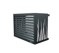 Cache climatiseur DECOAirco Anthracite - Taille S (H70, L90, P50-65cm)