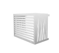 Cache climatiseur DECOAirco Blanc - Taille S (H70, L90, P50-65cm)