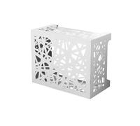 Cache climatiseur en aluminium blanc ARTIST M 86x44x h68 cm