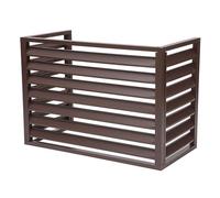 Cache climatiseur exterieur aluminium,exterieur cache clim,support de climatiseur en aluminium,couverture de climatiseur extérieur,adapté à une utilisation intérieure et extérieure,cours,balcons (Col