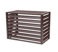 Cache climatiseur exterieur aluminium,exterieur cache clim,support de climatiseur en aluminium,couverture de climatiseur extérieur,adapté à une utilisation intérieure et extérieure,cours,balcons (Col