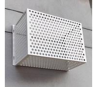 Cache Climatiseur Exterieur Extérieur en Alliage D'aluminium, Couverture de Climatiseur de Pompe À Chaleur, Support de Climatiseur (Color : C, Size : 109 * 56 * 78cm)