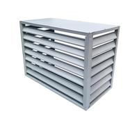 Cache Climatiseur Exterieur, Housse de Protection pour Unité Extérieure de Climatiseur, Clôture pour Cacher Le Climatiseur, Convient pour L'intérieur et L'extérieur