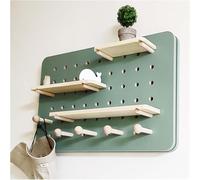 Cache-Coffret électrique, Boîtier De Distribution, Packs D'interrupteurs Modernes Et Simples, Couvercle Décoratif, Kits D'étagères à Crochets E, Green, 60x40cm/23.6x15.7inch