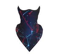 Cache-Col Blockchain du Monde Numérique Gaiter Ultra-Douce Balaclava Anti-UV Bande De Cheveux, pour Extérieur, Jogging, Cyclisme, Vélo, 24x51cm