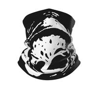 Cache-Col Cercle Zen avec Arbre Bandana Multifonctionnel Headwrap Séchage Rapide Écharpe Tube, pour Cyclisme, Vélo, Moto, Sports, 26x30cm