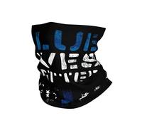 Cache-Col Cool Blue Lives Matter Headwrap Séchage Rapide Gaiter Élastique Bandana, pour Randonnée, Ski, Course À Pied, Moto, 26x30cm