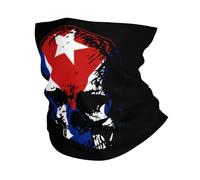 Cache-Col Drapeau Et Crâne du Maroc Séchage Rapide Bande De Cheveux Multi-Usage Couvre-Chef pour Bike Escalade Plein Air