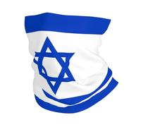 Cache-Col Drapeau Israël Écharpe Tubulaire Snood Bandana Hommes Femmes Sans Couture MOD Gaiter Moto Bandeau Drapeau Israël Unisexe Course Cyclisme Randonnée