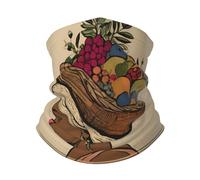 Cache-Col Peinture De Femmes Noires Afro-Américaines Chapeaux Demi-Visage Séchage Rapide Couvre-Chef Multi-Usage Protection du Visage, pour Homme, Cyclisme, Jogging, Sports, 26x30cm