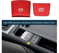Cache Commutateur Bouton Panneau Frein š€ Main šŠlectronique Changement Vitesse Pour Hyundai Santa Fe 2019-2021 Centre Console Garniture IntšŠrieure Capuchon Bouton Rouge 1 Ensemble
