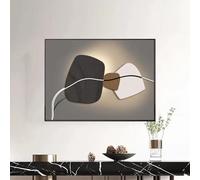 Cache-Compteur Décoratif pour Tableau Électrique Protection Sécurisée Enfant Boîtier Mural de Décoration pour Compteurs d'Énergie avec Ouverture Basculante(Style-i,18"*14")