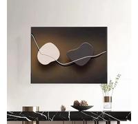 Cache-Compteur Décoratif pour Tableau Électrique Protection Sécurisée Enfant Boîtier Mural de Décoration pour Compteurs d'Énergie avec Ouverture Basculante(Style-e,28"*20")