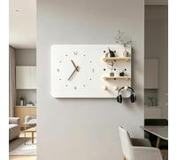 Cache Compteur Electrique Cache-boîte Fusibles Décoratif avec Horloge | Couvercle de Protection Vertical pour Coffret de Compteur Électrique (Salon, Chambre, Cuisine, Bureau, Hôtel) - Décoration